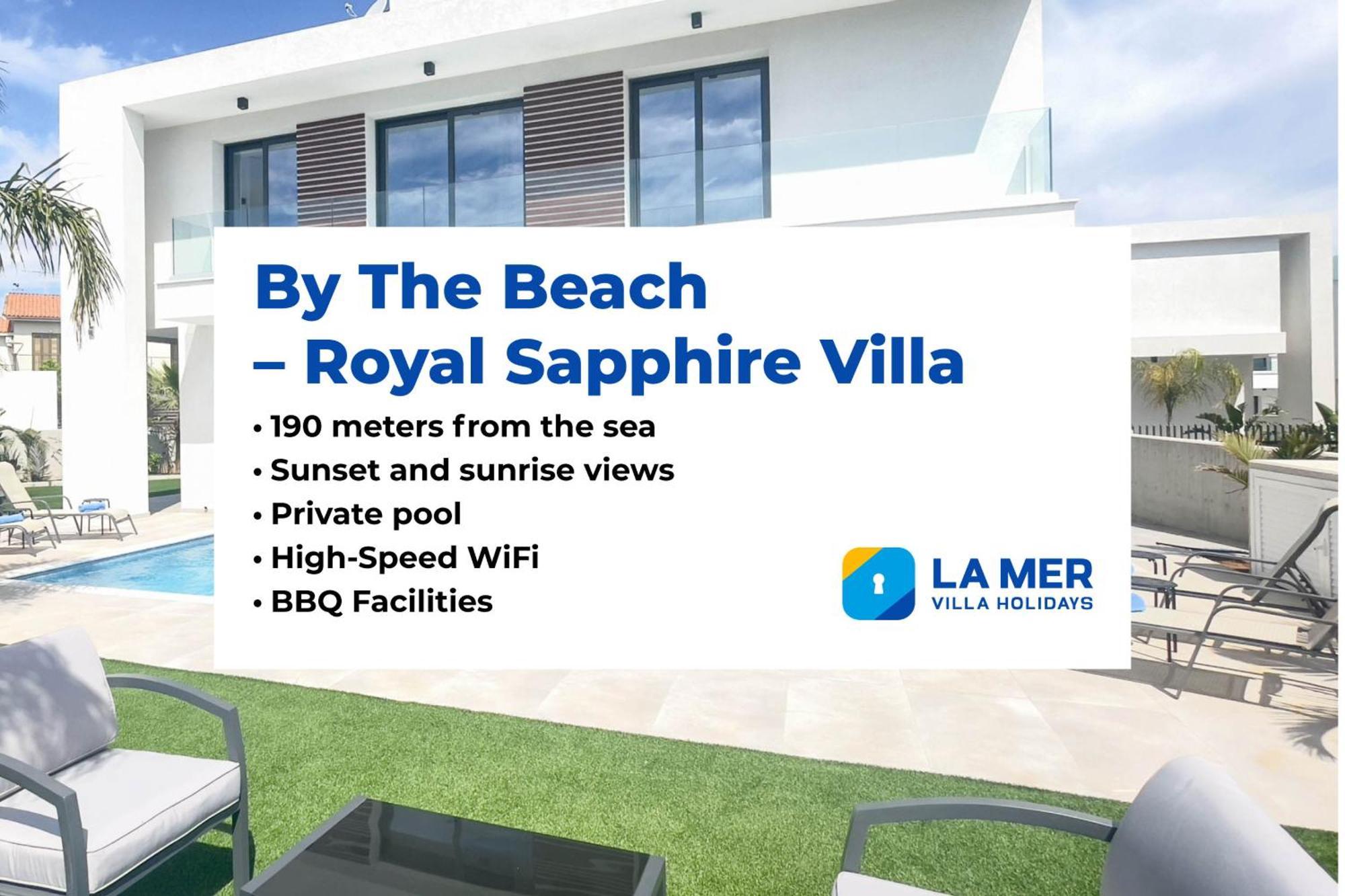 By The Beach - Royal Sapphire Villa Πρωταράς Εξωτερικό φωτογραφία
